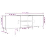Tv-Benk Sonoma Eik 150X30X50 Cm Konstruert Tre