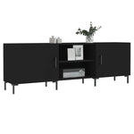 Tv-Benk Svart 150X30X50 Cm Konstruert Tre