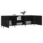 Tv-Benk Svart 150X30X50 Cm Konstruert Tre