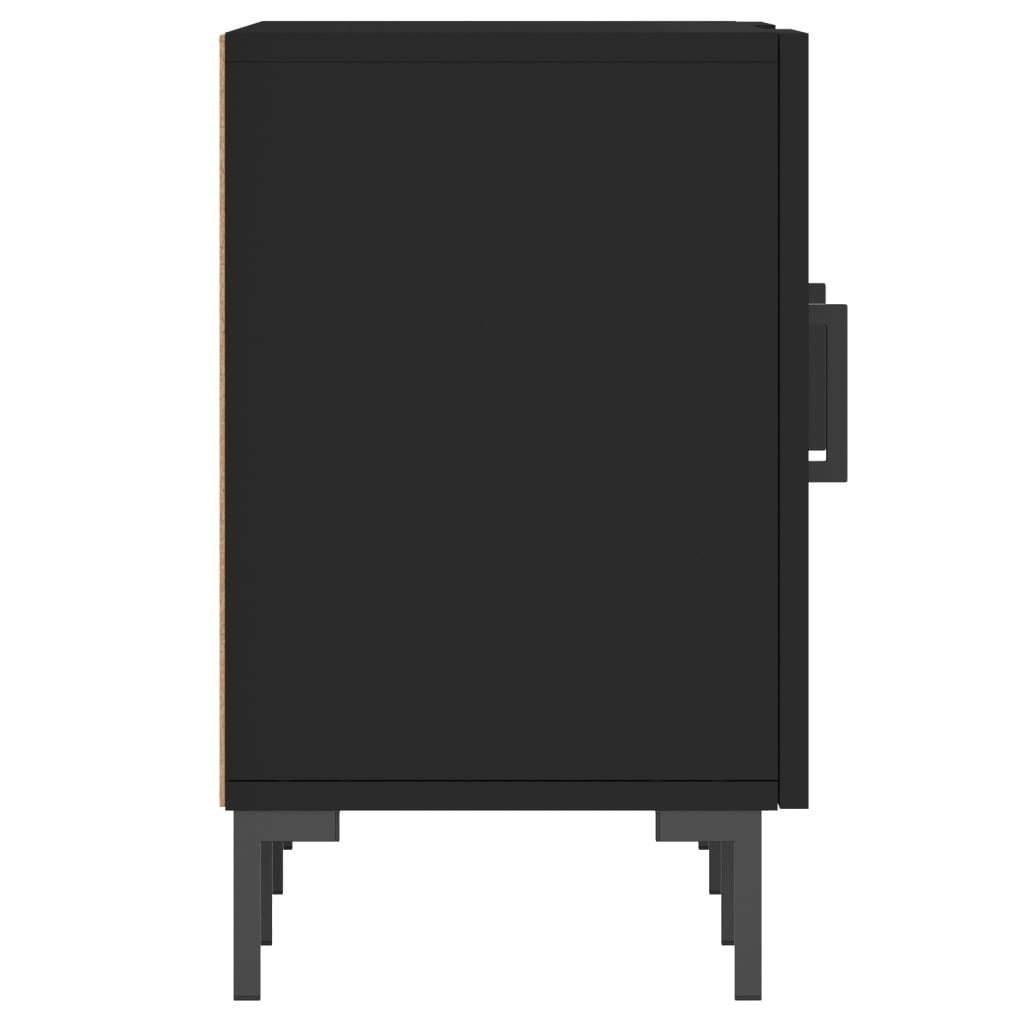 Tv-Benk Svart 150X30X50 Cm Konstruert Tre
