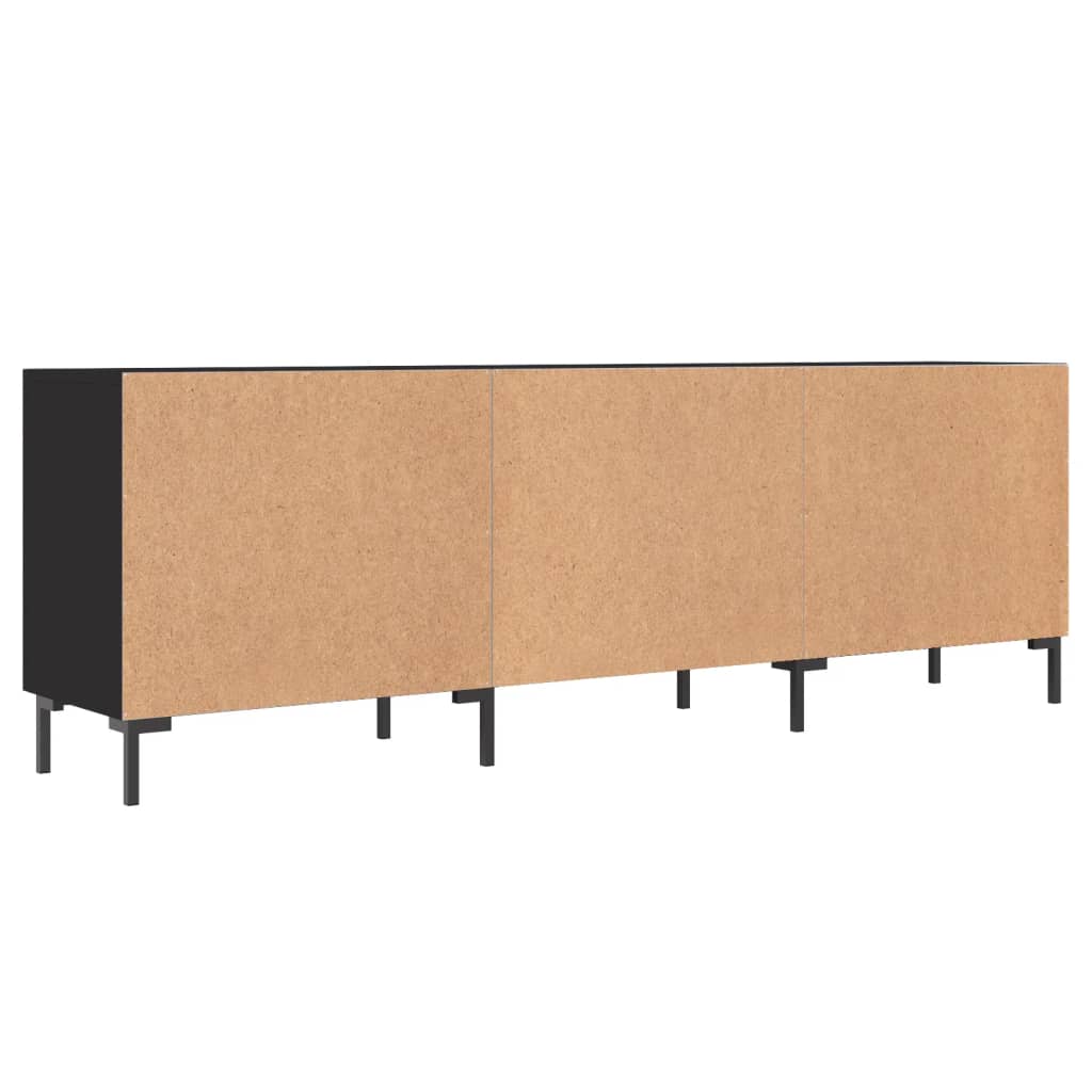 Tv-Benk Svart 150X30X50 Cm Konstruert Tre