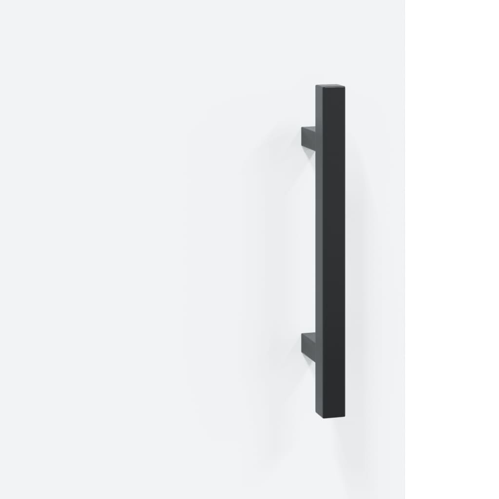 Tv-Benk Hvit 150X30X50 Cm Konstruert Tre