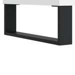 Tv-Benk Hvit 150X30X50 Cm Konstruert Tre