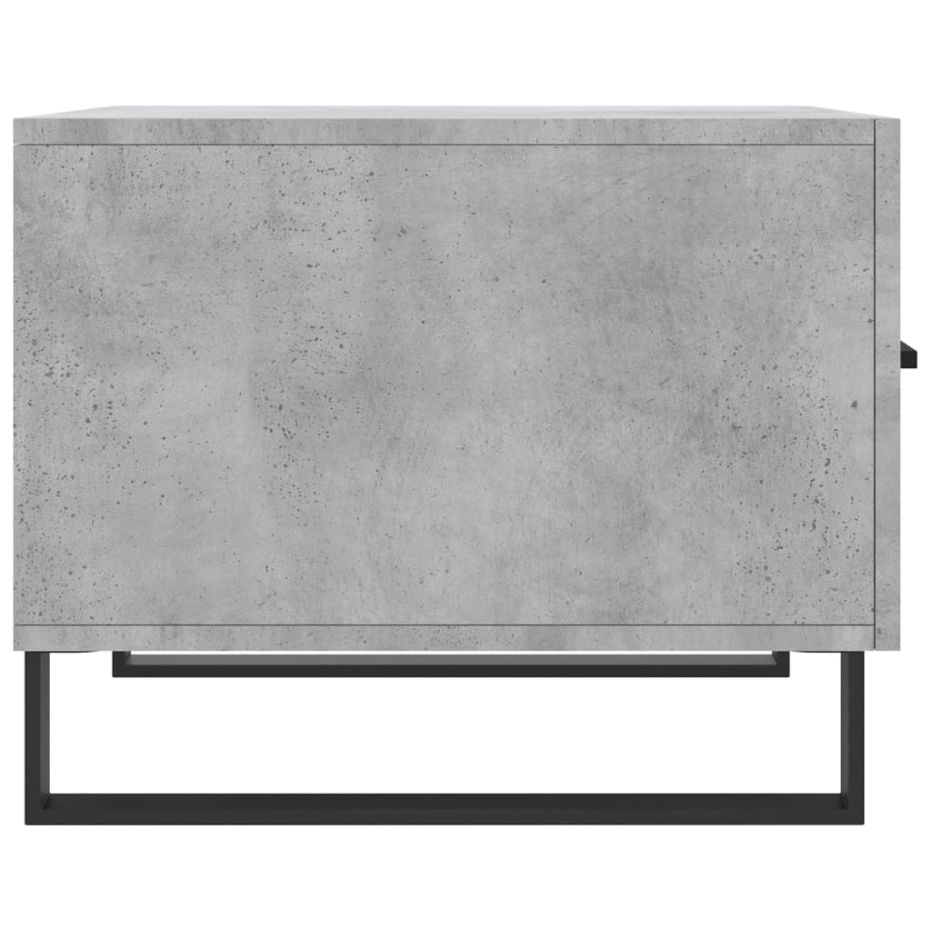 Salongbord 2 Stk Betonggrå 50X50X40 Cm Konstruert Tre