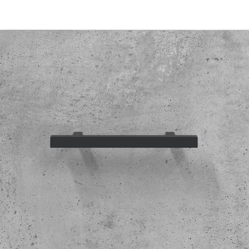 Salongbord 2 Stk Betonggrå 50X50X40 Cm Konstruert Tre