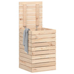 Skittentøyskurv 44X44X66 Cm Heltre Furu
