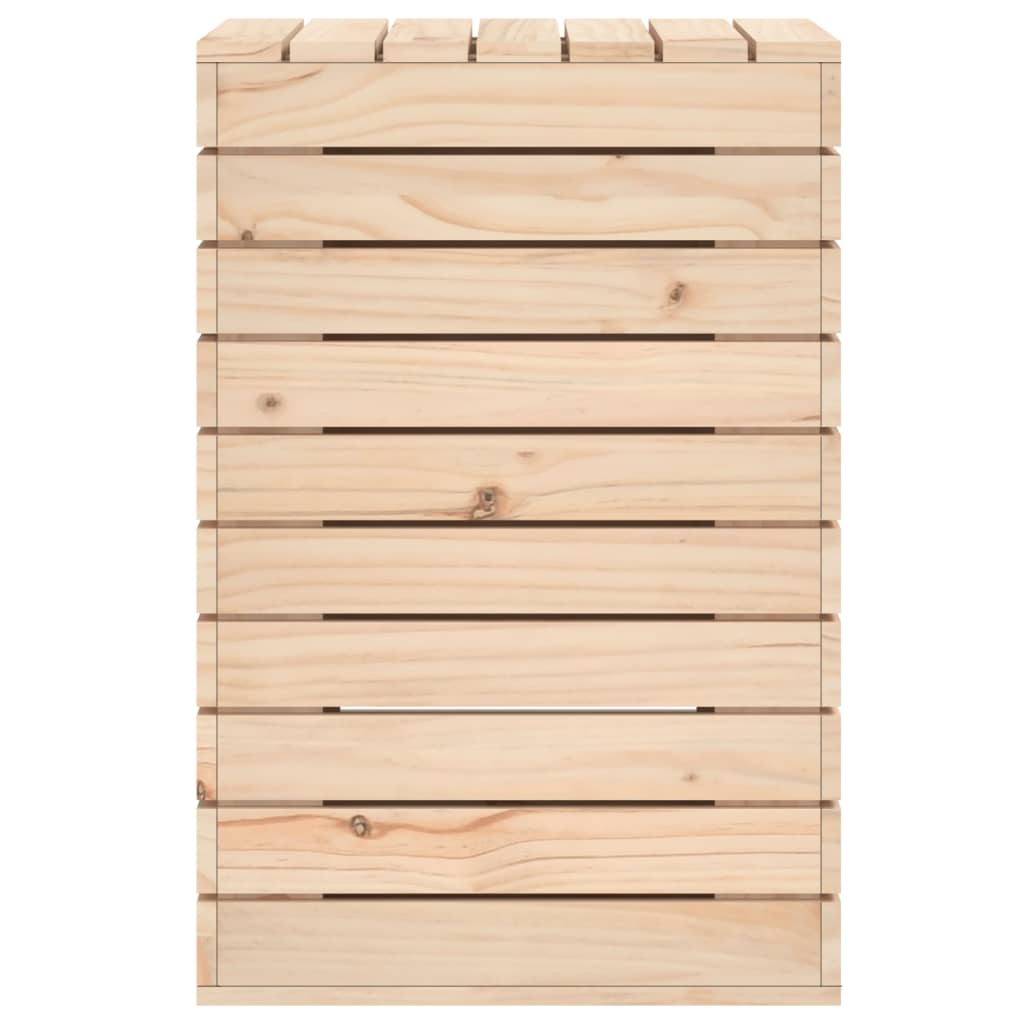 Skittentøyskurv 44X44X66 Cm Heltre Furu