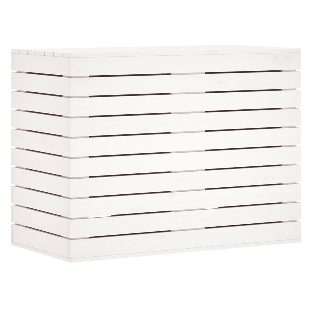 Skittentøyskurv Hvit 88,5X44X66 Cm Heltre Furu