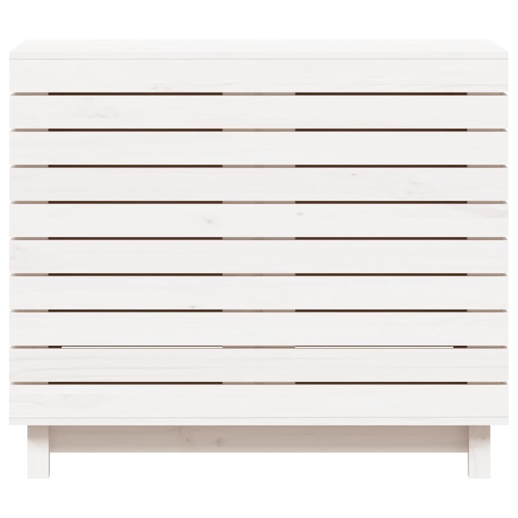 Skittentøyskurv Hvit 88,5X44X76 Cm Heltre Furu