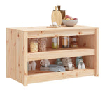 Utekjøkkenskap 106X55X64 Cm Heltre Furu