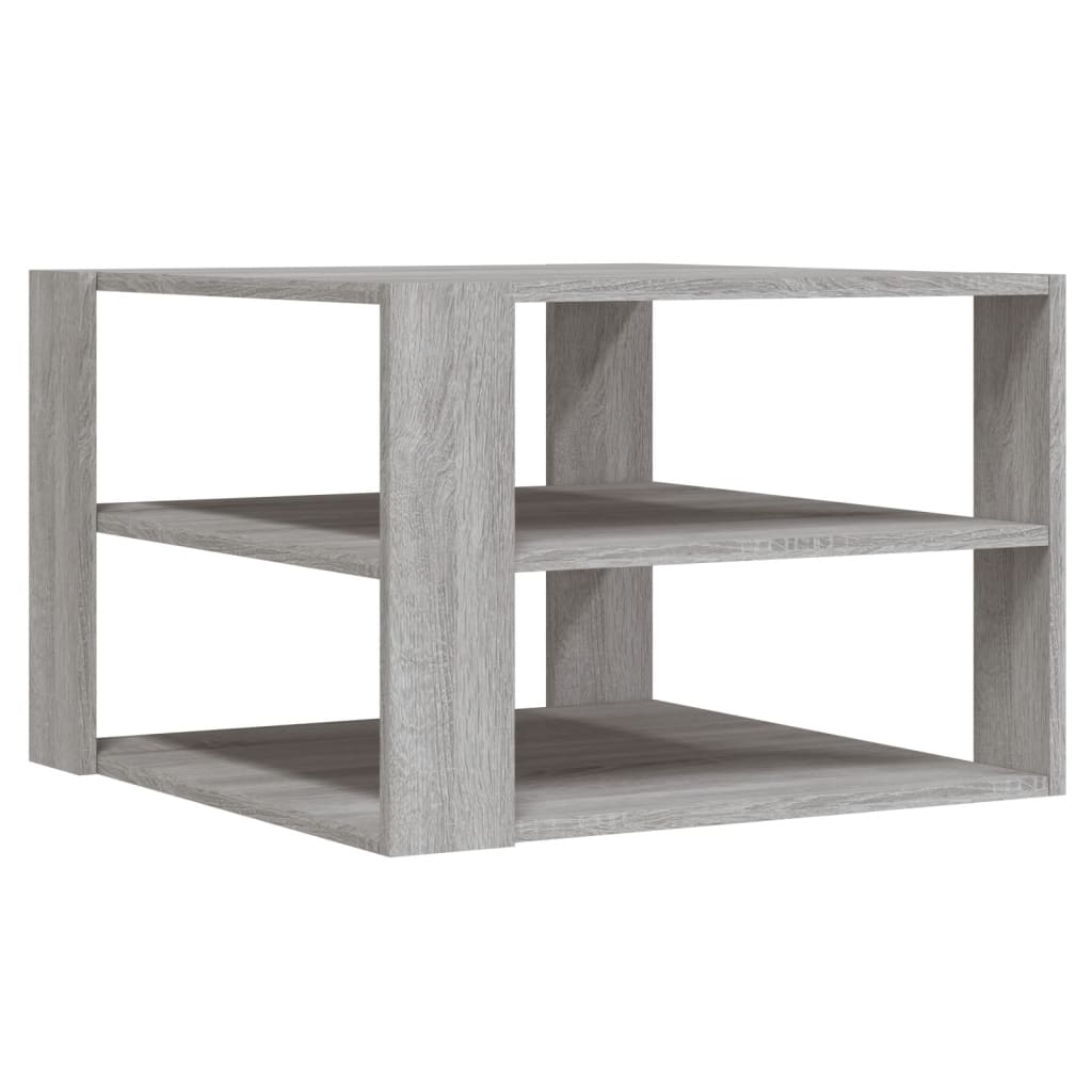 Salongbord Grå Sonoma 59,5X59,5X40 Cm Konstruert Tre