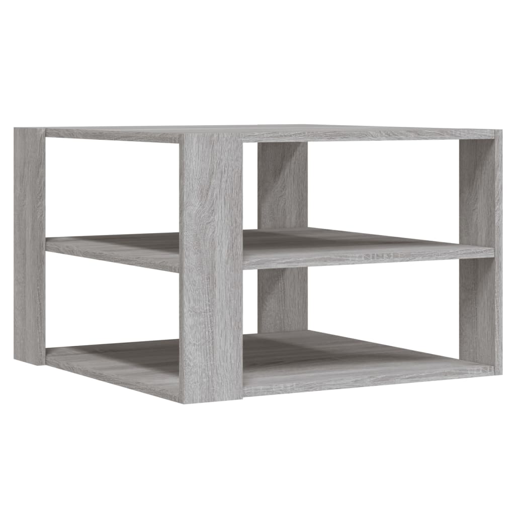 Salongbord Grå Sonoma 59,5X59,5X40 Cm Konstruert Tre
