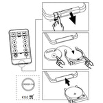 Julestjernelys 140 Led Flerfarget 17 Cm
