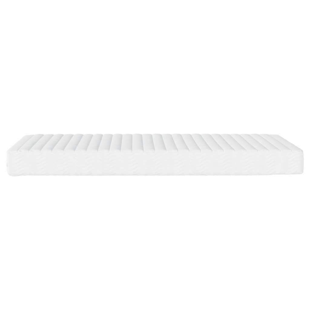 Skummadrass Hvit 140X200 Cm Hardhet H2 H3