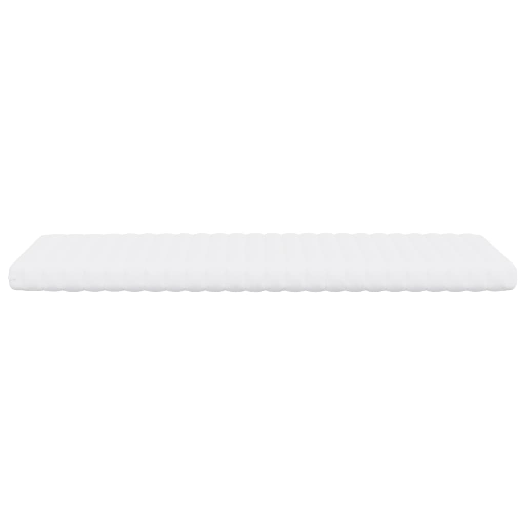 Skummadrass Hvit 80X200 Cm 7-Zone Hardhet 20 Ild