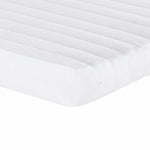 Skummadrass Hvit 90X190 Cm 7-Zone Hardhet 20 Ild