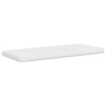Skummadrass Hvit 90X200 Cm 7-Zone Hardhet 20 Ild