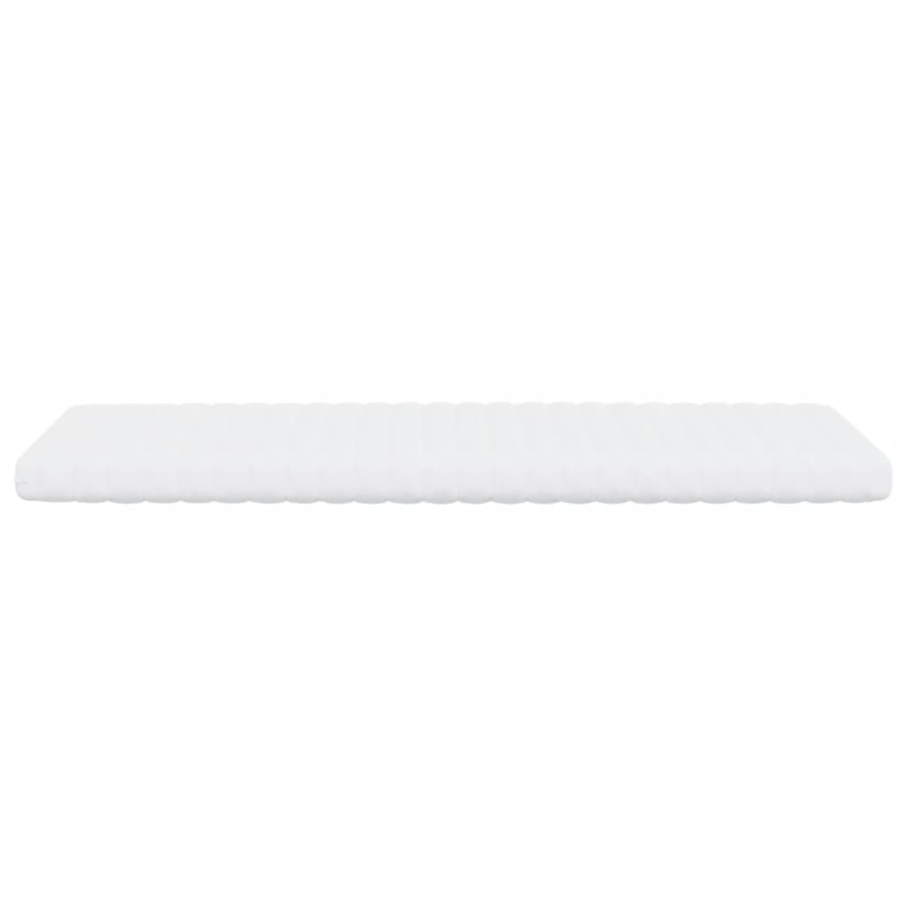 Skummadrass Hvit 100X200 Cm 7-Zone Hardhet 20 Ild