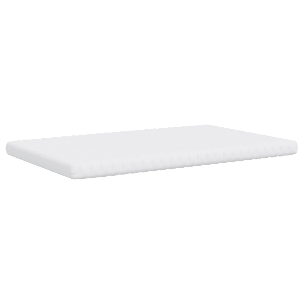 Skummadrass Hvit 120X200 Cm 7-Zone Hardhet 20 Ild
