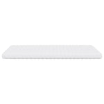 Skummadrass Hvit 120X200 Cm 7-Zone Hardhet 20 Ild