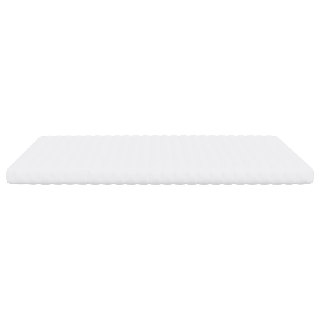 Skummadrass Hvit 160X200 Cm 7-Zone Hardhet 20 Ild