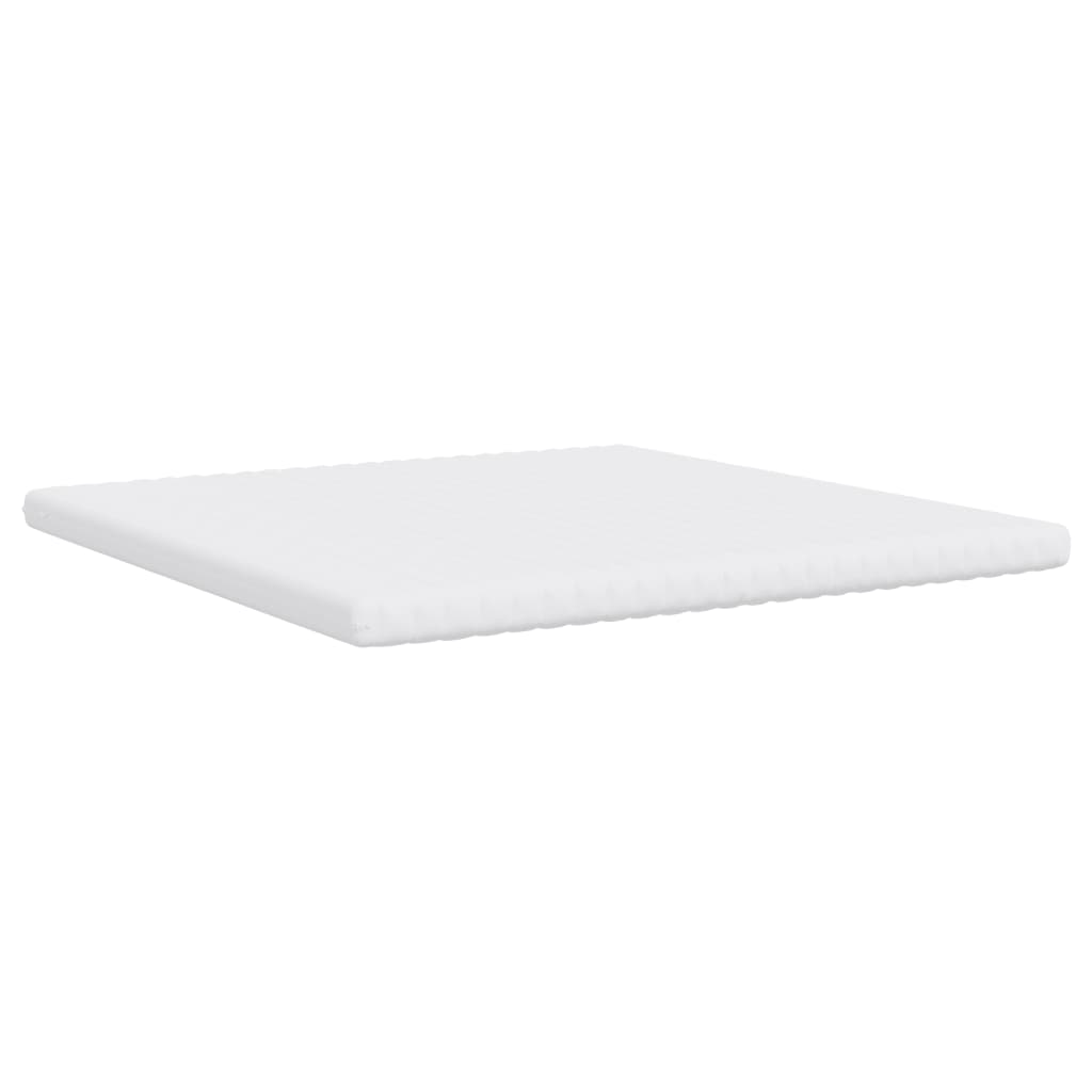 Skummadrass Hvit 200X200 Cm 7-Zone Hardhet 20 Ild