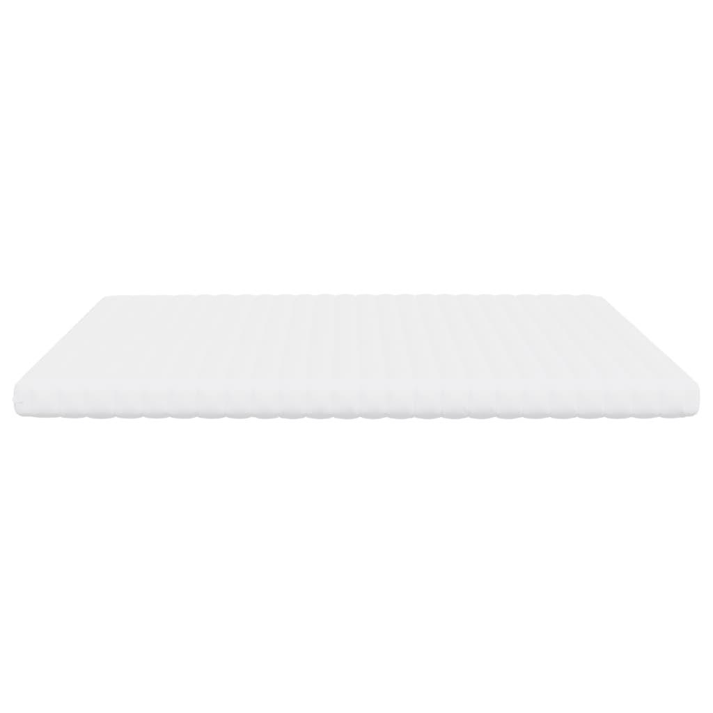 Skummadrass Hvit 200X200 Cm 7-Zone Hardhet 20 Ild