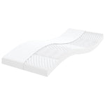 Skummadrasser 2 Stk Hvit 90X190 Cm 7-Zone Hardhet 20 Ild