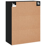 Veggskap Svart 69,5X34X90 Cm