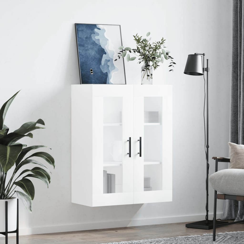 Veggskap Hvit 69,5X34X90 Cm