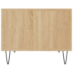 Salongbord Sonoma Eik 60X50X40 Cm Konstruert Tre