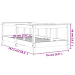 Barnesengeramme 70X140 Cm Heltre Furu