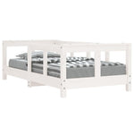 Barnesengeramme Hvit 70X140 Cm Heltre Furu