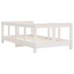 Barnesengeramme Hvit 70X140 Cm Heltre Furu