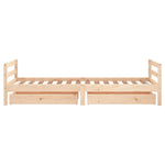 Barnesengeramme Med Skuffer 90X190 Cm Heltre Furu