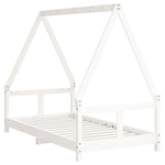 Barnesengeramme Hvit 80X160 Cm Heltre Furu