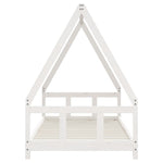 Barnesengeramme Hvit 90X190 Cm Heltre Furu