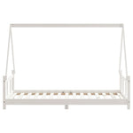 Barnesengeramme Hvit 90X190 Cm Heltre Furu
