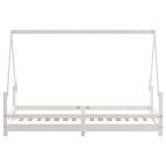 Barnesengeramme Hvit 80X200 Cm Heltre Furu