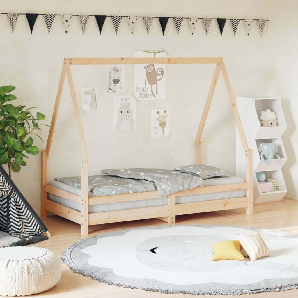 Barnesengeramme 80X160 Cm Heltre Furu