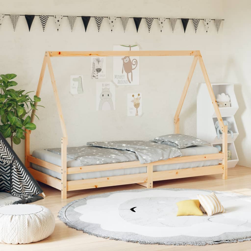 Barnesengeramme 90X190 Cm Heltre Furu