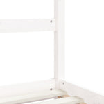Barnesengeramme Med Skuffer Hvit 90X190 Cm Heltre Furu