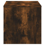 Tv-Benk Røkt Eik 120X40X40 Cm Konstruert Tre
