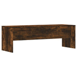Tv-Benk Røkt Eik 120X40X40 Cm Konstruert Tre