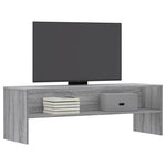 Tv-Benk Grå Sonoma 120X40X40 Cm Sponplate