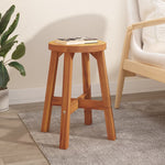 Krakk Brun 38X38X45 Cm Rund Heltre Akasie