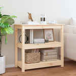 Konsollbord 80X40X74 Cm Heltre Furu