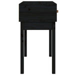 Konsollbord Svart 76,5X40X75 Cm Heltre Furu