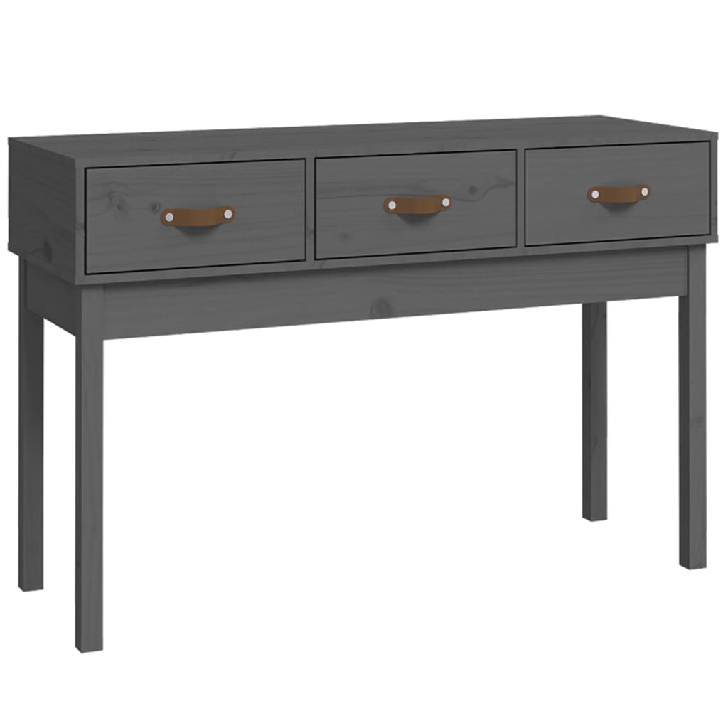 Konsollbord Grå 114X40X75 Cm Heltre Furu