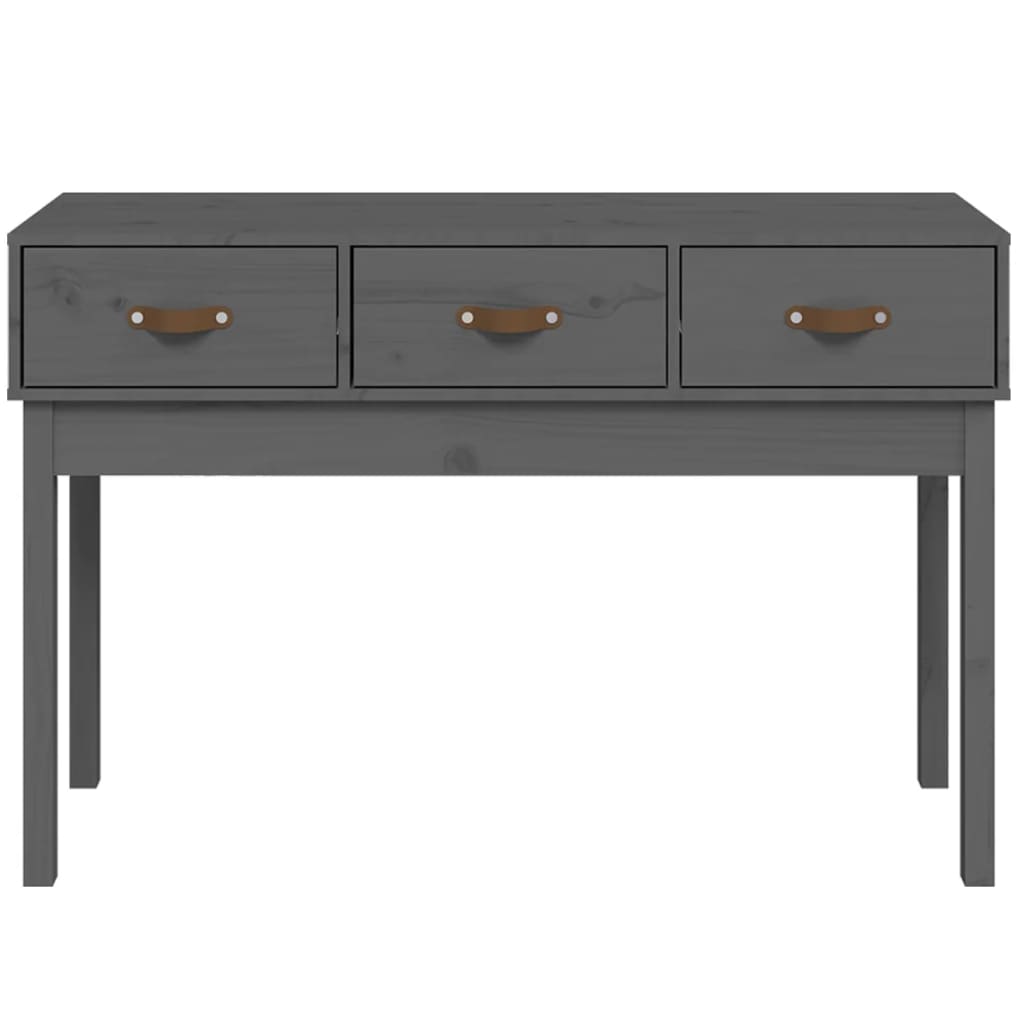 Konsollbord Grå 114X40X75 Cm Heltre Furu